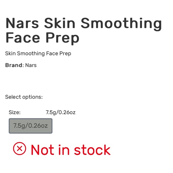 NARS PRO PRIME SKIN SMOOTHING FACE PREP BASE. CULT PRODUCT! - Picture 10 of 11